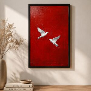 Freedom in Crimson Sky