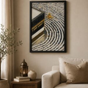 Sacred Tawaf Kaaba Wall Art